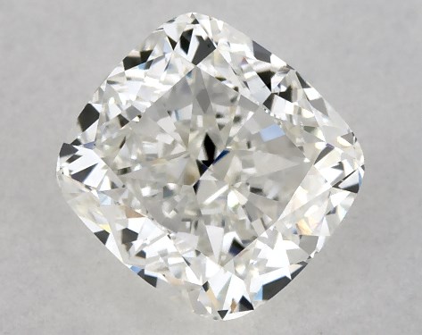 GIA 1.00 Carat I-VVS2 Ideal Cut Cushion Modified Natural Diamond